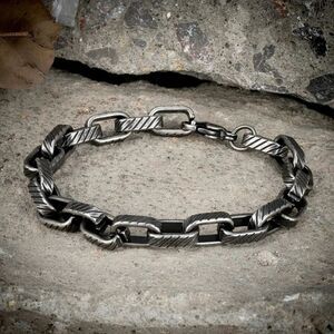 Vintage Style Stainless Steel Bracelet